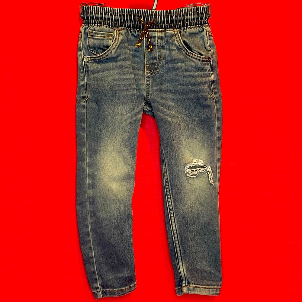 CAT & JACK DISTRESSED SKINNY JEANS SIZE 3T